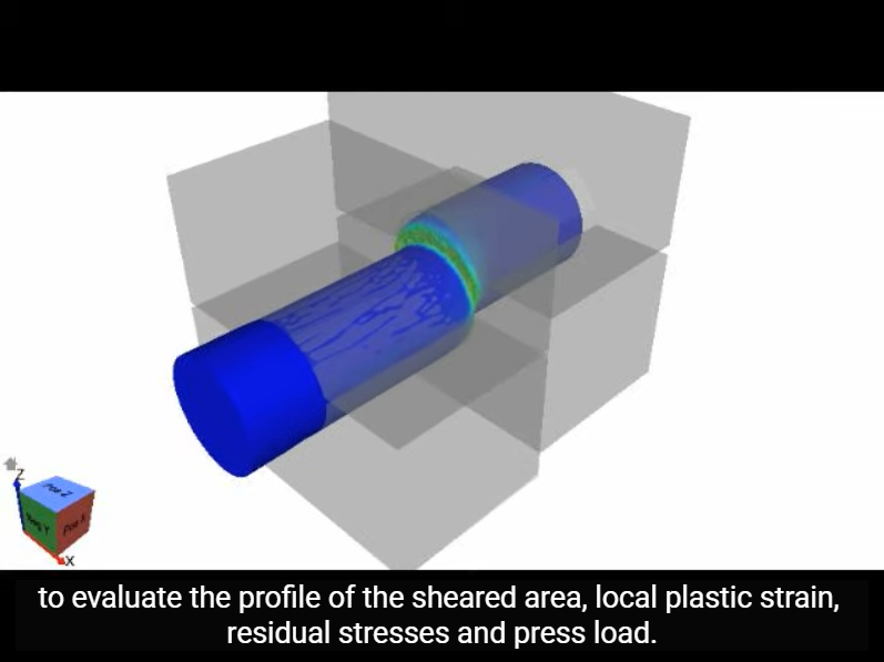 TRANSVALOR FORGE® simulation possibilities: